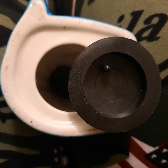 CAT MONEY BOX , FUNNY, CUTE, RARITY. FAIENCE $50 - Picture 6 of 6